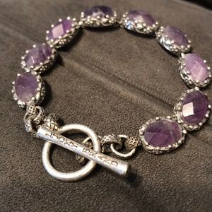 Lucky Brand lavender gem bracelet